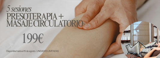 Presoterapia y masaje circulatorio